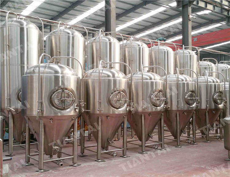 4000L double wall conical Fermenter